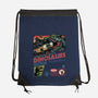 The World Of Dinosaurs-None-Drawstring-Bag-glitchygorilla
