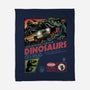 The World Of Dinosaurs-None-Fleece-Blanket-glitchygorilla