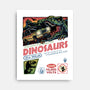 The World Of Dinosaurs-None-Stretched-Canvas-glitchygorilla