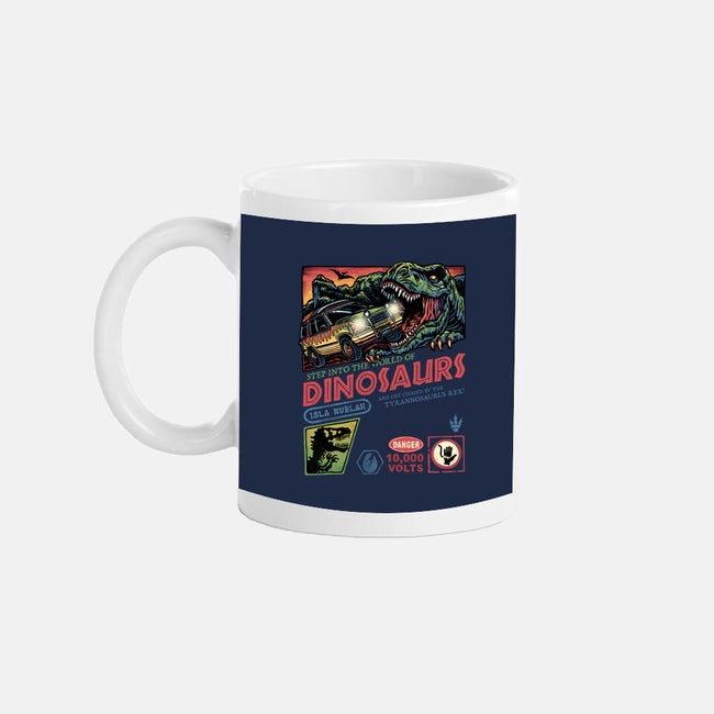 The World Of Dinosaurs-None-Mug-Drinkware-glitchygorilla
