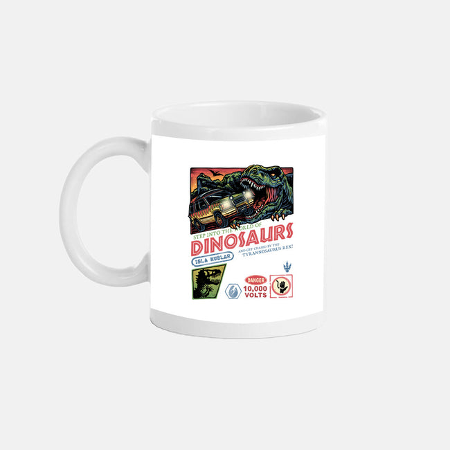 The World Of Dinosaurs-None-Mug-Drinkware-glitchygorilla
