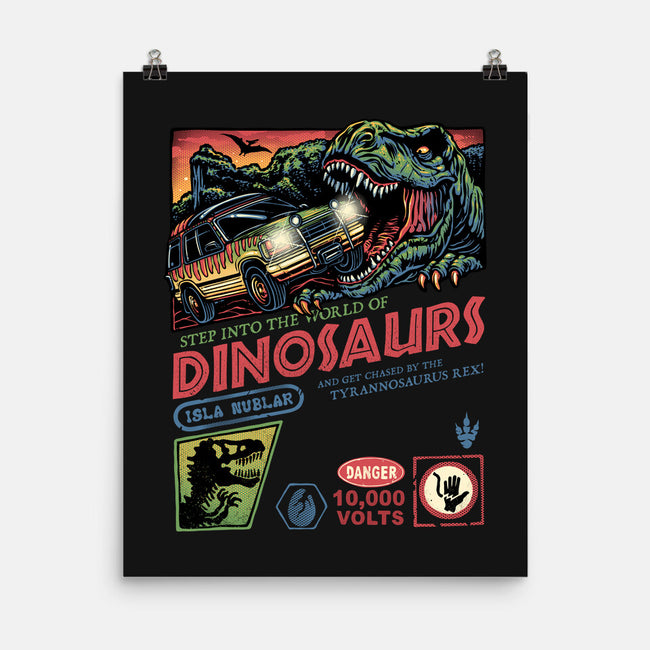 The World Of Dinosaurs-None-Matte-Poster-glitchygorilla