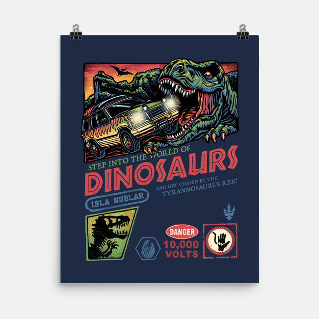 The World Of Dinosaurs-None-Matte-Poster-glitchygorilla