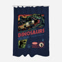 The World Of Dinosaurs-None-Polyester-Shower Curtain-glitchygorilla