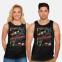 The World Of Dinosaurs-Unisex-Basic-Tank-glitchygorilla