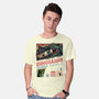The World Of Dinosaurs-Mens-Basic-Tee-glitchygorilla
