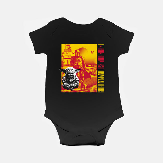 Use Your Force I-Baby-Basic-Onesie-CappO