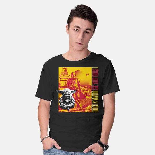 Use Your Force I-Mens-Basic-Tee-CappO