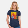 Use Your Force I-Womens-Fitted-Tee-CappO