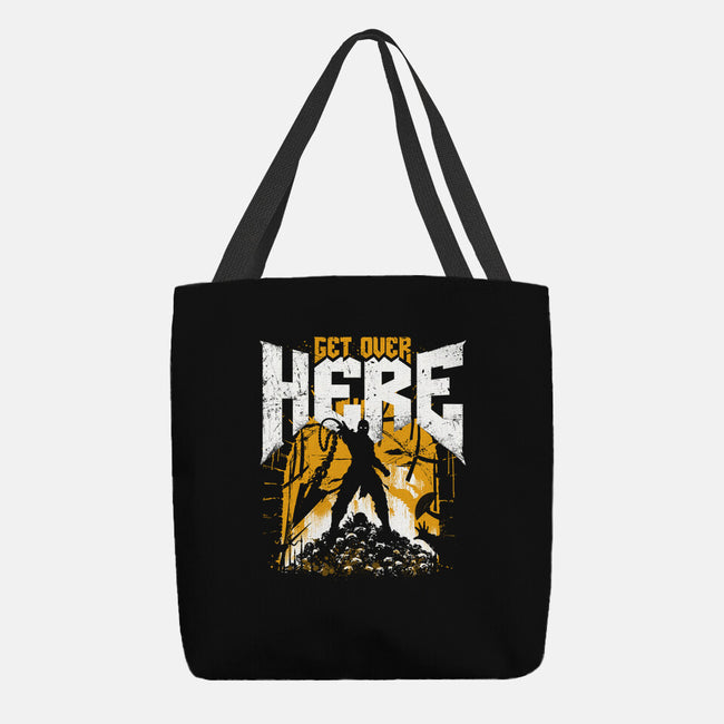 Get Over Here Slayer-None-Basic Tote-Bag-rocketman_art