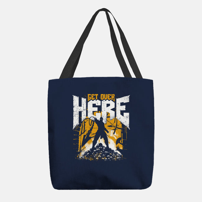 Get Over Here Slayer-None-Basic Tote-Bag-rocketman_art