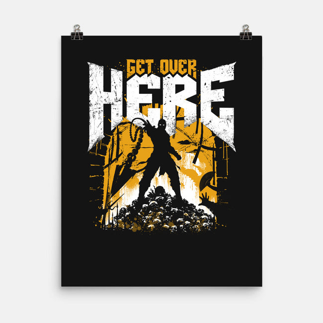 Get Over Here Slayer-None-Matte-Poster-rocketman_art