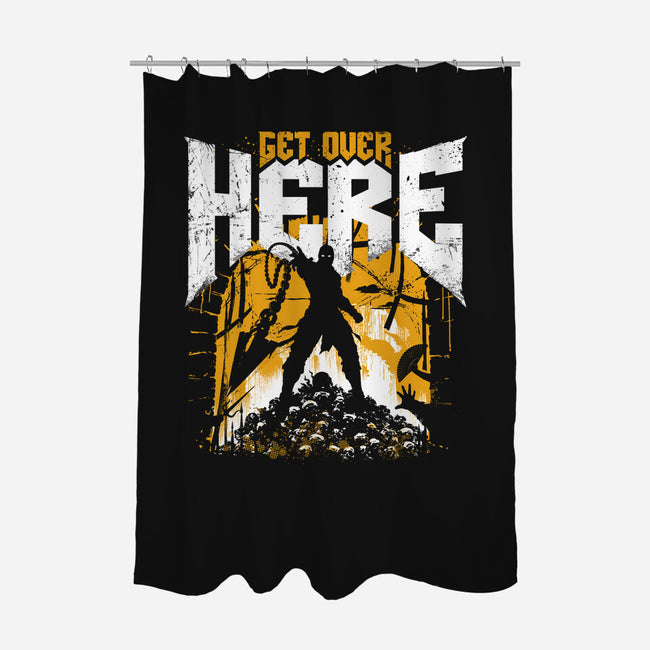 Get Over Here Slayer-None-Polyester-Shower Curtain-rocketman_art