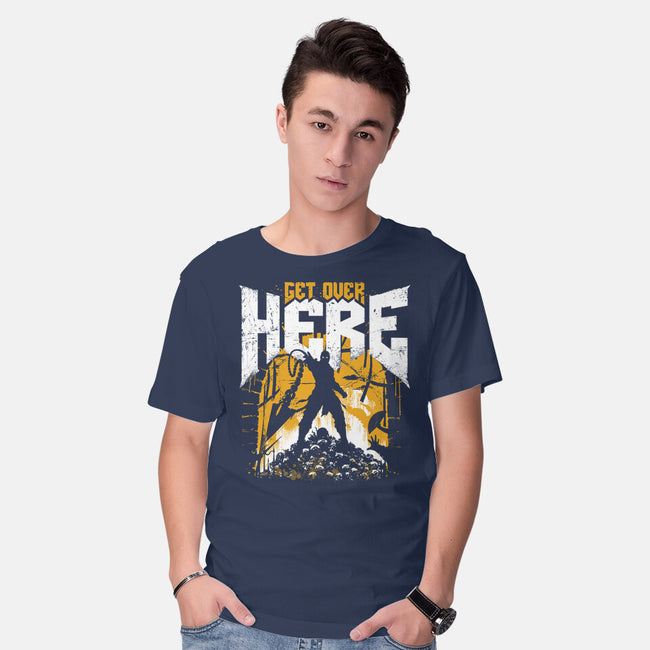 Get Over Here Slayer-Mens-Basic-Tee-rocketman_art
