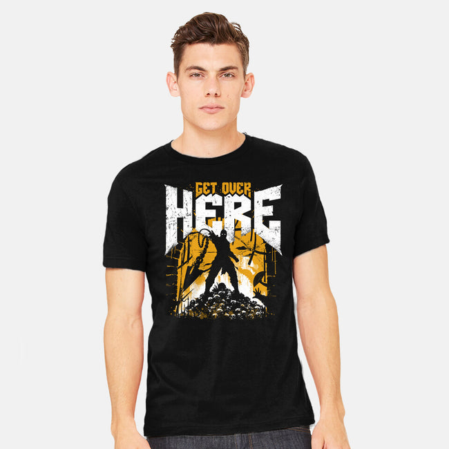 Get Over Here Slayer-Mens-Heavyweight-Tee-rocketman_art