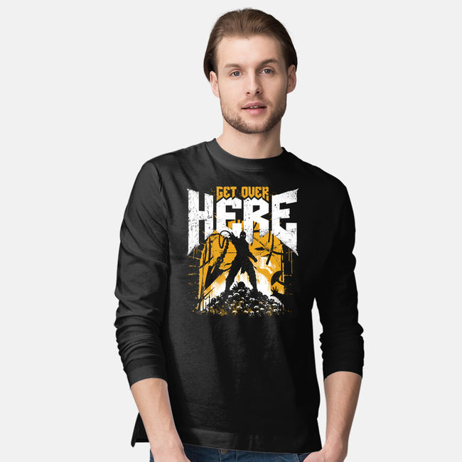 Get Over Here Slayer-Mens-Long Sleeved-Tee-rocketman_art