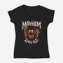 Mayhem Metal Fest-Womens-V-Neck-Tee-OPIPPI