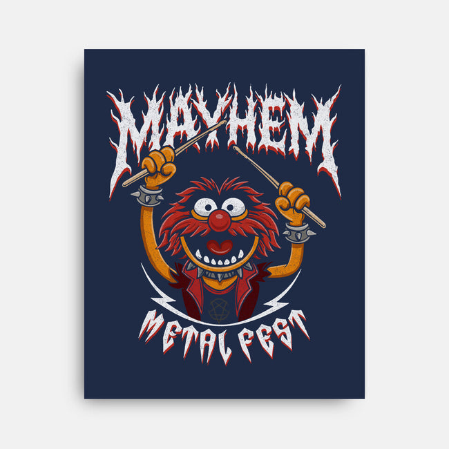 Mayhem Metal Fest-None-Stretched-Canvas-OPIPPI