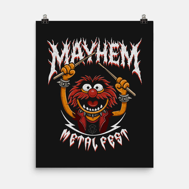 Mayhem Metal Fest-None-Matte-Poster-OPIPPI
