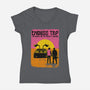 The Endless Trip-Womens-V-Neck-Tee-OPIPPI
