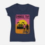The Endless Trip-Womens-V-Neck-Tee-OPIPPI