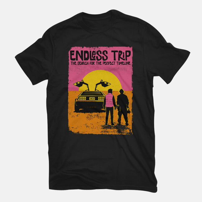 The Endless Trip-Womens-Fitted-Tee-OPIPPI