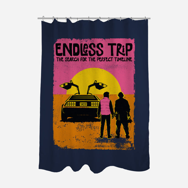 The Endless Trip-None-Polyester-Shower Curtain-OPIPPI