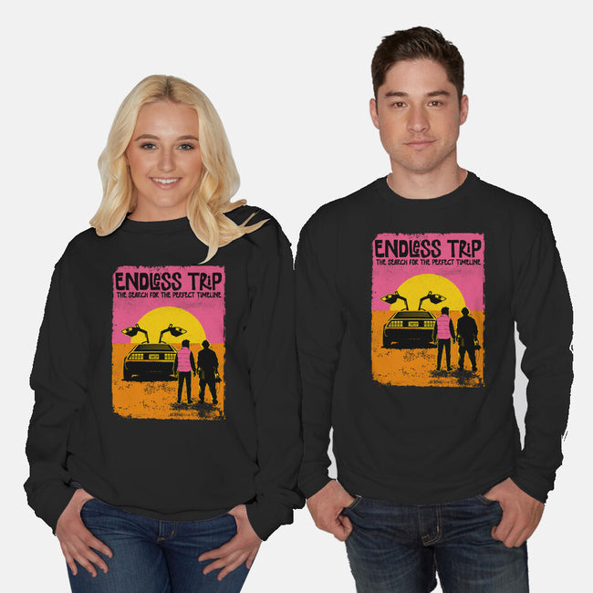 The Endless Trip-Unisex-Crew Neck-Sweatshirt-OPIPPI