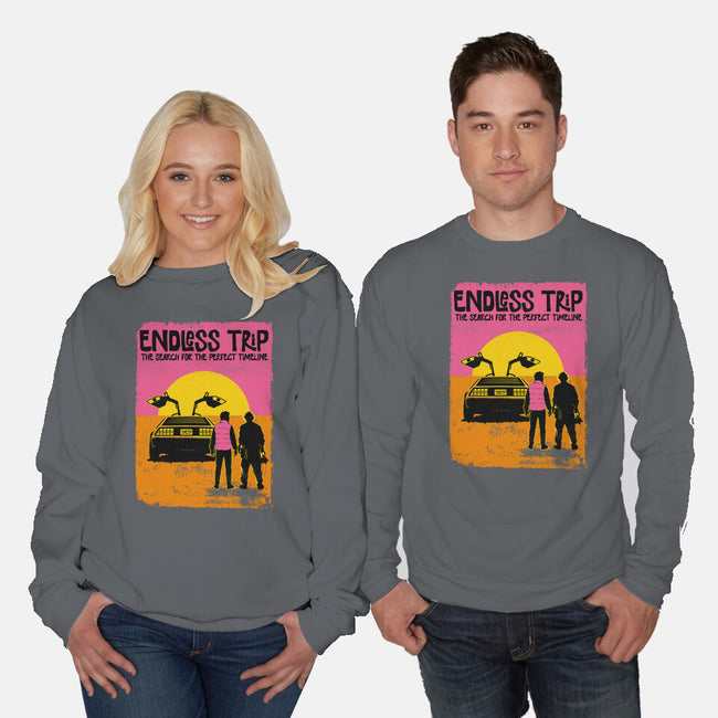 The Endless Trip-Unisex-Crew Neck-Sweatshirt-OPIPPI