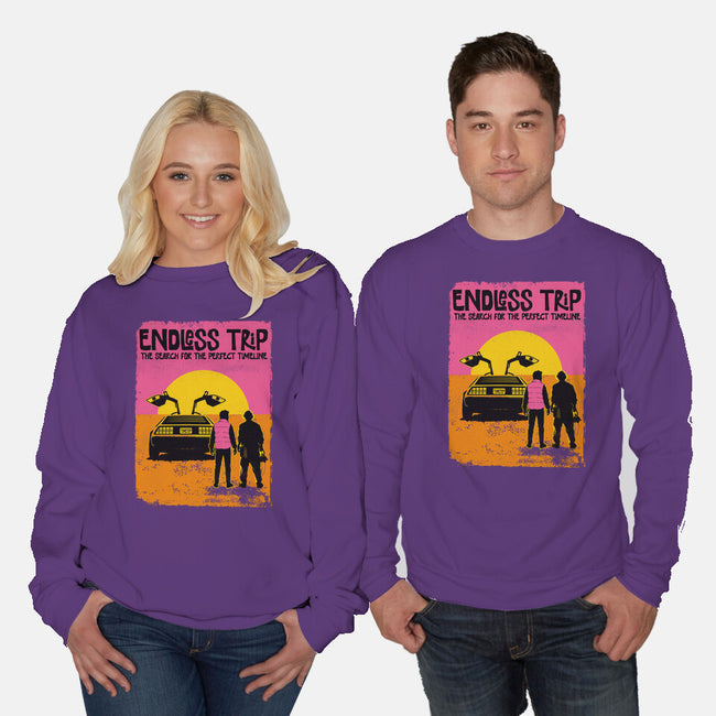 The Endless Trip-Unisex-Crew Neck-Sweatshirt-OPIPPI