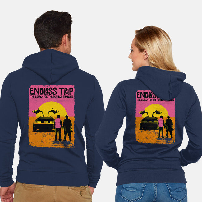 The Endless Trip-Unisex-Zip-Up-Sweatshirt-OPIPPI