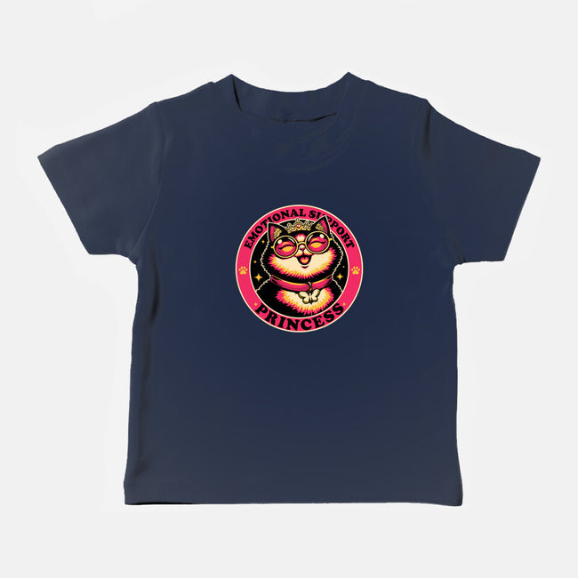 Dungeon Emotional Support Cat Princess-Baby-Basic-Tee-Studio Mootant