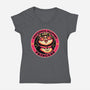 Dungeon Emotional Support Cat Princess-Womens-V-Neck-Tee-Studio Mootant