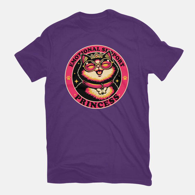 Dungeon Emotional Support Cat Princess-Mens-Basic-Tee-Studio Mootant