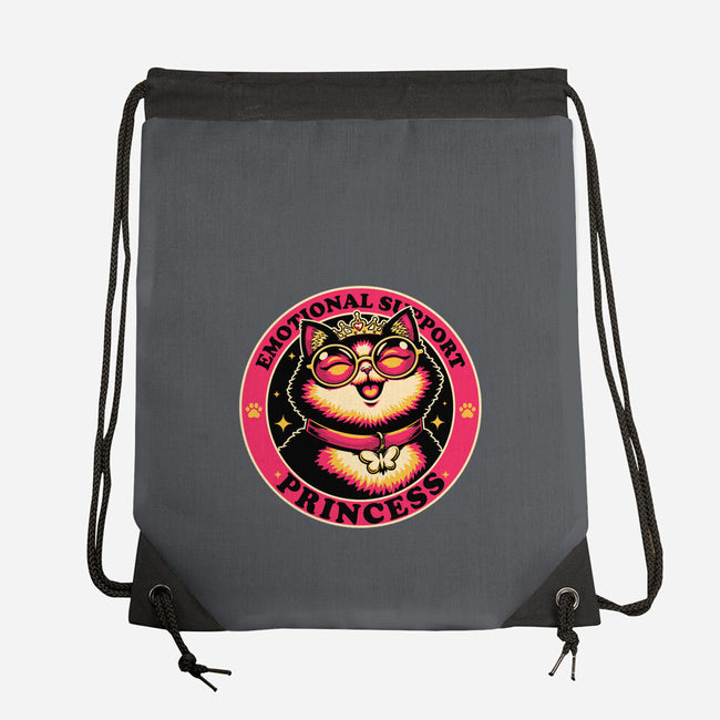 Dungeon Emotional Support Cat Princess-None-Drawstring-Bag-Studio Mootant