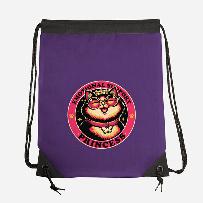 Dungeon Emotional Support Cat Princess-None-Drawstring-Bag-Studio Mootant