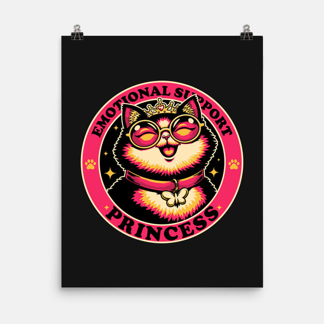 Dungeon Emotional Support Cat Princess-None-Matte-Poster-Studio Mootant