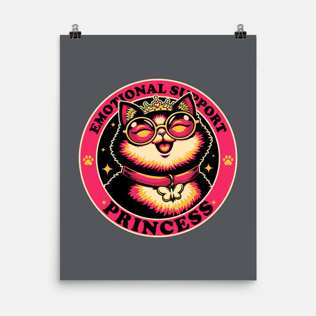 Dungeon Emotional Support Cat Princess-None-Matte-Poster-Studio Mootant