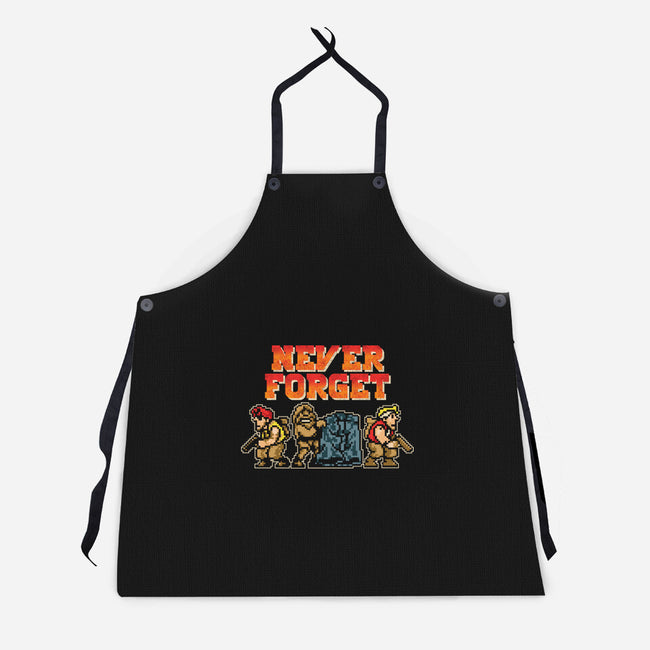 Never Forget Metal Slug-Unisex-Kitchen-Apron-turborat14