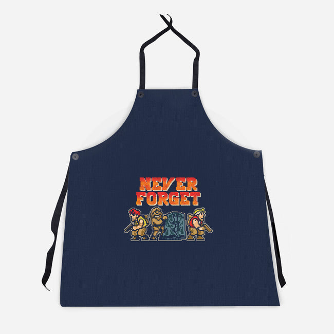 Never Forget Metal Slug-Unisex-Kitchen-Apron-turborat14