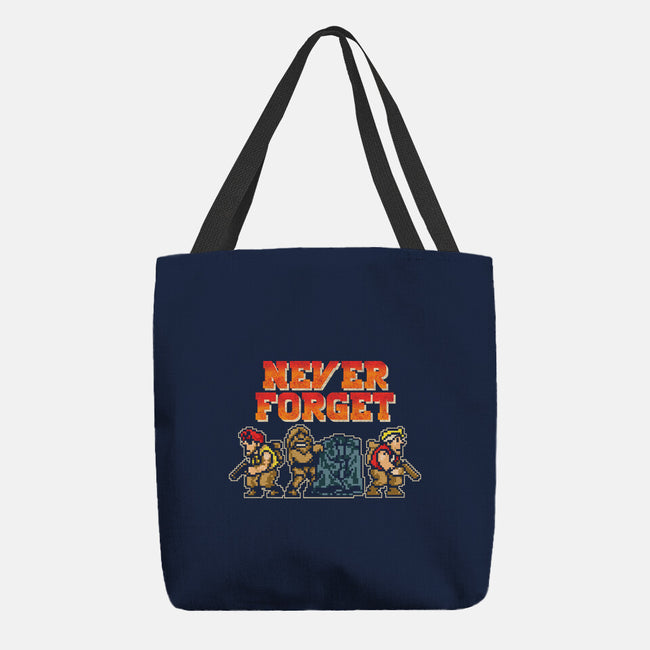Never Forget Metal Slug-None-Basic Tote-Bag-turborat14