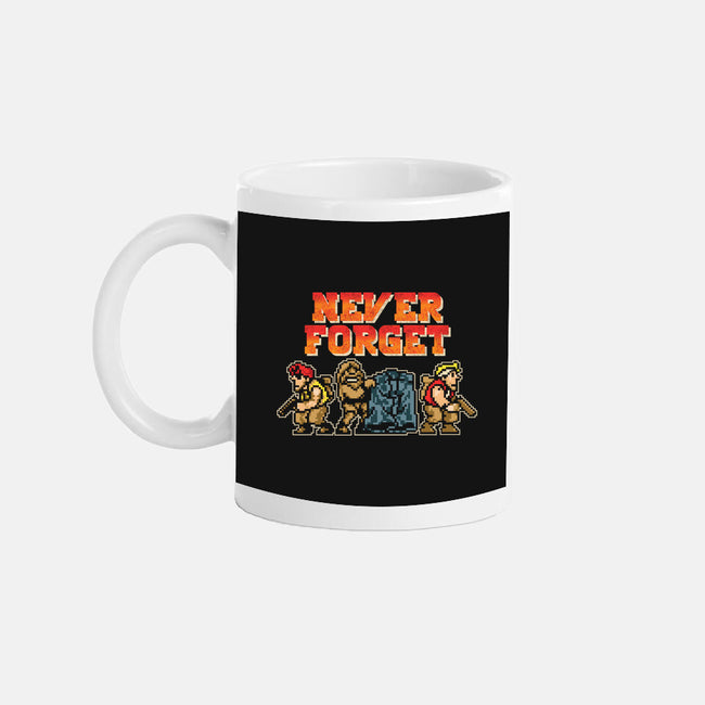 Never Forget Metal Slug-None-Mug-Drinkware-turborat14