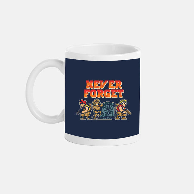 Never Forget Metal Slug-None-Mug-Drinkware-turborat14