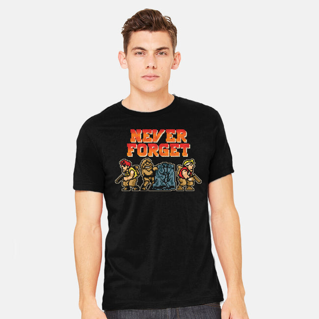 Never Forget Metal Slug-Mens-Heavyweight-Tee-turborat14