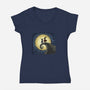 Hollow Voice-Womens-V-Neck-Tee-nickzzarto