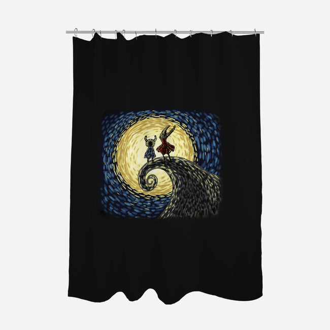 Hollow Voice-None-Polyester-Shower Curtain-nickzzarto