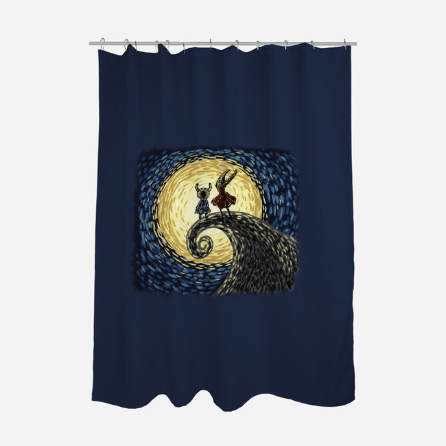 Hollow Voice-None-Polyester-Shower Curtain-nickzzarto