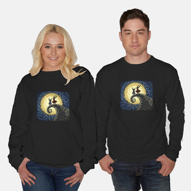 Hollow Voice-Unisex-Crew Neck-Sweatshirt-nickzzarto