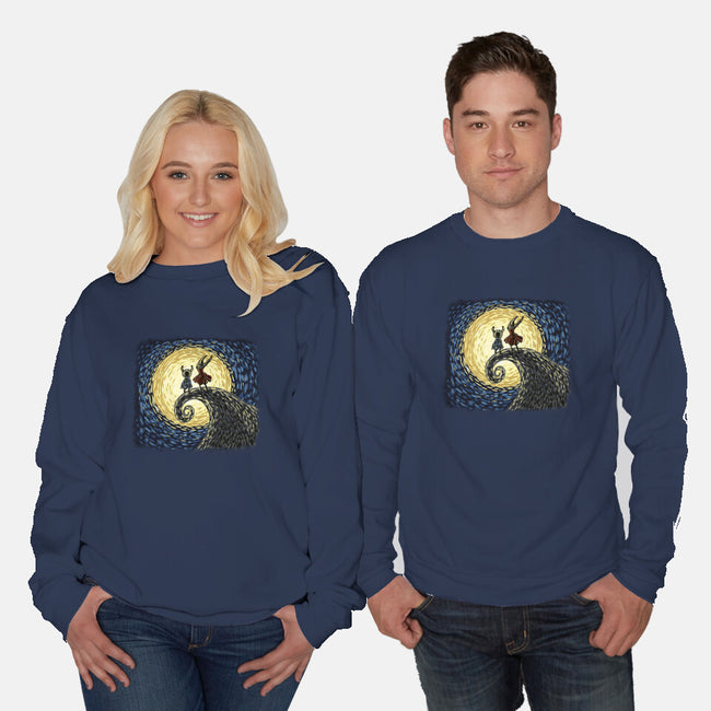 Hollow Voice-Unisex-Crew Neck-Sweatshirt-nickzzarto