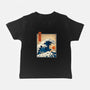 The Great Kaiju Wave-Baby-Basic-Tee-erion_designs